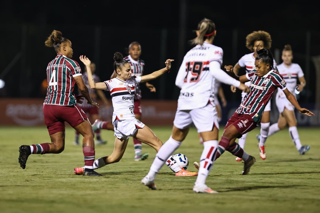 Empate entre São Paulo e Fluminense no Futebol Feminino Brasileiro